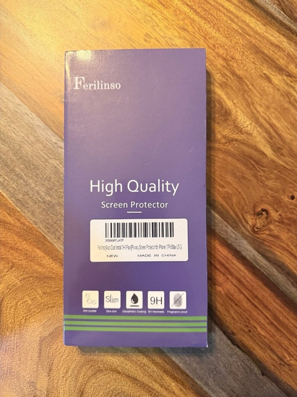 Ferilinso High Quality Screen Protector for the iPhone 17 Pro Max